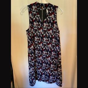 Kensie floral cutout dress